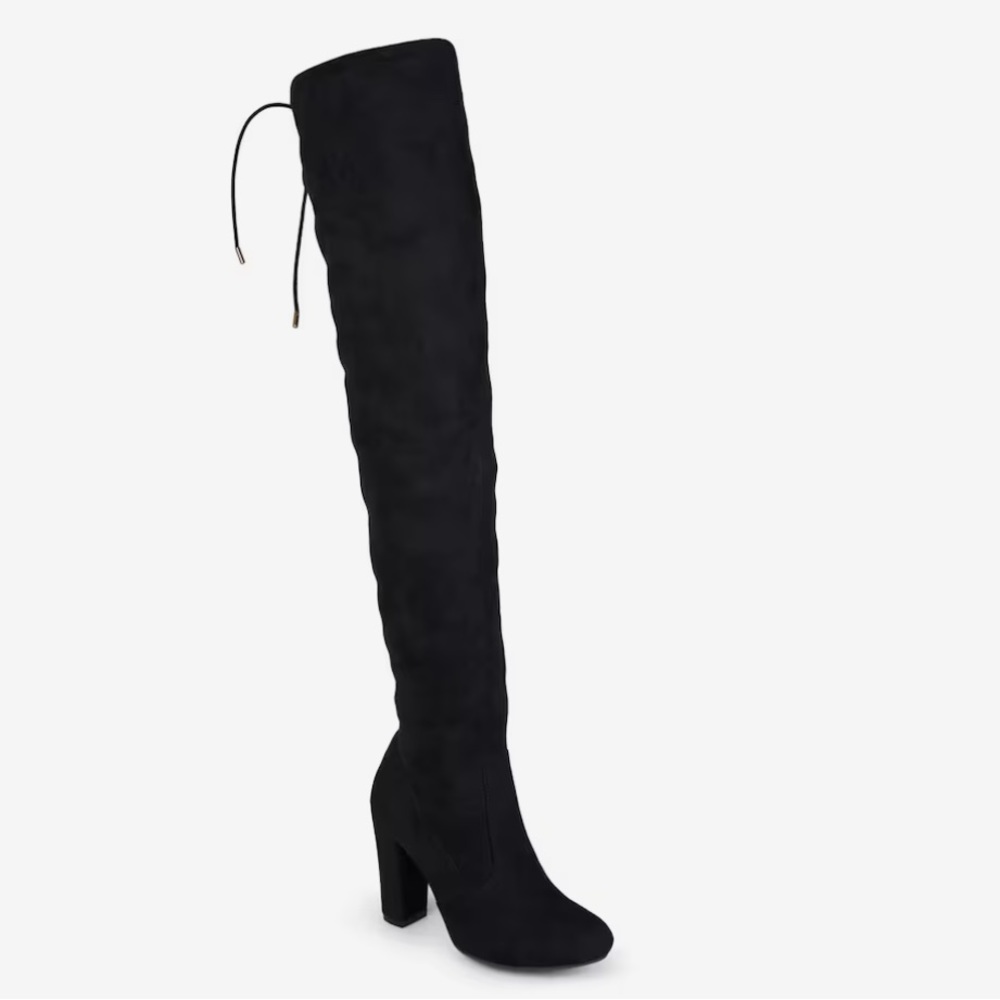 Black High Knee Boots